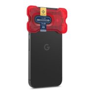   Spigen Caseology Snap Fit Google Pixel 9 Pro Tempered Glass kameravédő fólia felhelyező kerettel, átlátszó (2db)