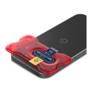 Spigen Caseology Snap Fit Google Pixel 9 Tempered Glass kameravédő fólia felhelyező kerettel, átlátszó (2db)