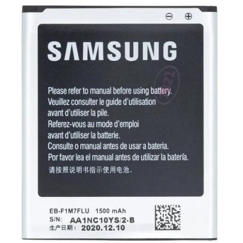 Akkumulátor, Samsung Galaxy i8190 S3 mini, 1500mAh, Li-ion, gyári