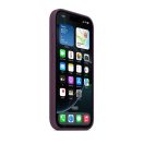 Apple iPhone 16 Pro MagSafe gyári szilikon tok, lila