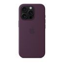 Apple iPhone 16 Pro MagSafe gyári szilikon tok, lila