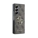 Guess 4G Metal Logo PU Samsung Galaxy Z Fold 6 hátlap tok, barna