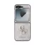 Guess 4G Metal Logo PU Samsung Galaxy Z Flip 6 / Flip 7 FE hátlap tok, rózsaszín