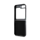 Guess 4G Metal Logo PU Samsung Galaxy Z Flip 6 / Flip 7 FE hátlap tok, rózsaszín