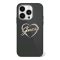 Guess IML Heart iPhone 16 Pro kemény hátlap tok, fekete GUHCP16LHCHGSPK