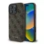 Guess 4G Classic iPhone 16 Pro Max kemény hátlap tok, barna GUHCP16XG4GFBR