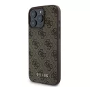 Guess 4G Classic iPhone 16 Pro Max kemény hátlap tok, barna GUHCP16XG4GFBR