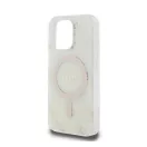 Guess IML 4G Background iPhone 16 Pro MagSafe kemény hátlap tok, fehér GUHMP16LH4DTEH