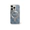 Guess IML 4G MagSafe iPhone 16 Pro MagSafe kemény hátlap tok, kék GUHMP16LH4STB