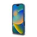 Guess 4G Printed Stripes iPhone 16 Pro MagSafe kemény hátlap tok, kék GUHMP16LP4RPSB