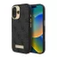 Guess 4G Logo Plate iPhone 16 Plus MagSafe kemény hátlap tok, fekete GUHMP16MU4GPRK