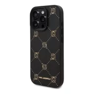   Karl Lagerfeld Karl Head iPhone 16 Pro Max  MagSafe hátlap tok, fekete KLHMP16XPGKHPHK
