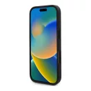 Karl Lagerfeld Karl Head iPhone 16 Pro Max  MagSafe hátlap tok, fekete KLHMP16XPGKHPHK