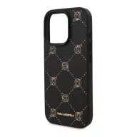   Karl Lagerfeld Karl Head iPhone 16 Pro Max  MagSafe hátlap tok, fekete KLHMP16XPGKHPHK