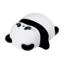 Art Deco álmos panda alakú éjjeli lámpa, USB, 1200mAh, fehér