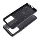 Forcell Carbon Motorola Edge 50 Pro szilikon tok, fekete