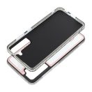 Teddy Bear Samsung Galaxy A55 5G csillogó köves tok, rózsaszín