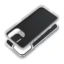 Teddy Bear iPhone 16 Plus csillogó köves tok, ezüst