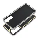 Teddy Bear Samsung Galaxy A13 5G / A04S csillogó köves tok, arany