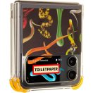 Samsung Galaxy Flip4 Toiletpaper kígyó mintás gyári tok, fekete (GP-FPF721HICBY)