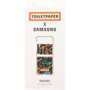 Samsung Galaxy Flip4 Toiletpaper kígyó mintás gyári tok, fekete (GP-FPF721HICBY)