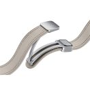 Samsung Galaxy Watch6 D-csatos hibrid ökobőr  gyári szíj, S/M, szürkésbarna (ET-SHR93SAEGEU)