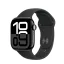 Apple Watch S10 GPS kozmoszfekete alumíniumtok, fekete sportszíjjal, 42mm, M/L