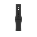 Apple Watch S10 GPS kozmoszfekete alumíniumtok, fekete sportszíjjal, 46mm, S/M