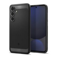   Spigen Rugged Armor Samsung Galaxy S24 FE Matte Black tok, fekete ACS08578
