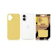   Tactical Velvet Smoothie Apple iPhone 16 Plus tok, Banana, sárga