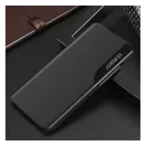 Apple Wooze FashionBook iPhone 16 oldalra nyíló tok, stand, fekete