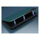 Apple Wooze FashionBook iPhone 16 oldalra nyíló tok, stand, fekete