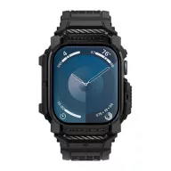   Spigen Rugged Armor Pro Apple Watch 10 46mm tok, Matte Black, fekete