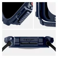 Spigen Rugged Armor Apple Watch 10 46mm tok, Navy Blue, kék