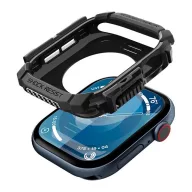   Spigen Rugged Armor Apple Watch 11 / Watch 10 46mm tok, Matte Black, fekete