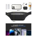 Spigen Klasden KD411 vízálló övtáska kulcstartóval, fekete