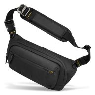   Spigen Klasden KD410 vízálló válltáska kulcstartóval, fekete