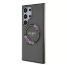 Guess IML Flowers Wreath S24 Ultra tok, fekete GUHMS24LHFWFCK