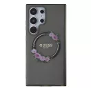 Guess IML Flowers Wreath S24 Ultra tok, fekete GUHMS24LHFWFCK