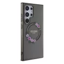 Guess IML Flowers Wreath S24 Ultra tok, fekete GUHMS24LHFWFCK