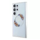 Guess IML Flowers Wreath S24 Ultra tok, átlátszó GUHMS24LHFWFCT