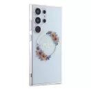 Guess IML Flowers Wreath S24 Ultra tok, átlátszó GUHMS24LHFWFCT