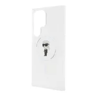   Karl Lagerfeld IML Ikonik S24 Ultra MagSafe tok, átlátszó KLHMS24LHFCKNOT
