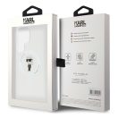 Karl Lagerfeld IML Ikonik S24 Ultra MagSafe tok, átlátszó KLHMS24LHFCKNOT