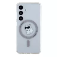   Karl Lagerfeld IML Choupette S24 MagSafe tok, átlátszó KLHMS24SHFCCNOT