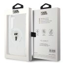 Karl Lagerfeld IML Ikonik S24 MagSafe tok, átlátszó KLHMS24SHFCKNOT