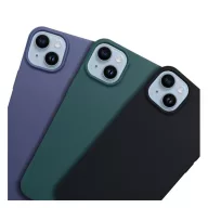 Matt Xiaomi Redmi 14C szilikon tok, fekete