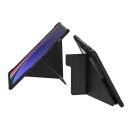 Nillkin Bumper Pro Samsung Galaxy Tab S9 Ultra/S10 Ultra közepesen ütésálló tok kitámasztóval, fekete