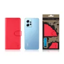 Tactical Field Notes Xiaomi Redmi Note 12 5G flip/oldalra nyíló tok, piros
