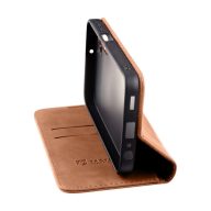   Tactical Xproof Samsung Galaxy A25 5G flip/oldalra nyíló tok, barna